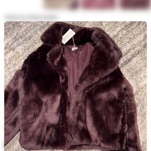 Faux Fur Coat